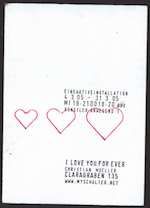 2005 - Flyer - I Love You 4 Ever - Chr Mueller 1981